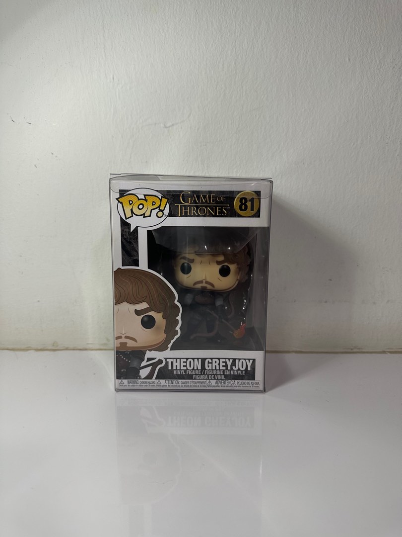 PROTECTED Theon Greyjoy Game of Thrones Funko Pop Comes with a