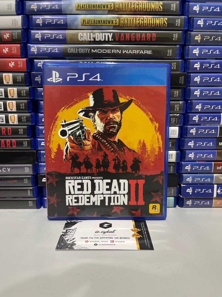 PS4 rdr2 red dead redemption 2 R3 asia english chinese cd disc original