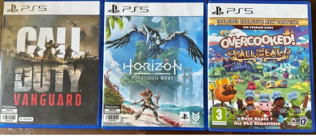 Ps5 Cod Exclusive Map PS5 Games bundle | COD vanguard | Horizon Forbidden west | Overcooked ...