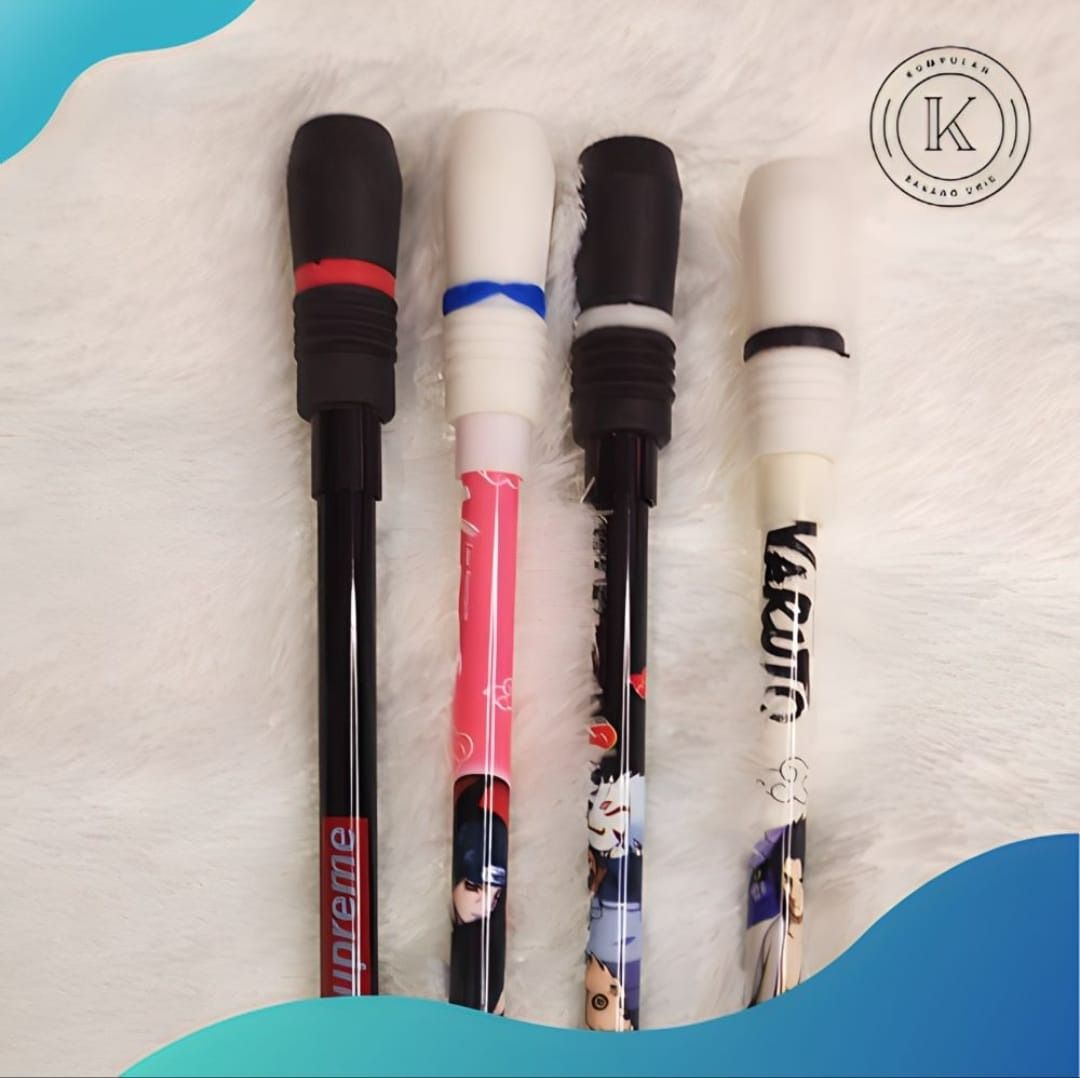 PULPEN SPINNING KECE KARAKTER ANIME PULPEN SUPREME NON LED BOLPEN