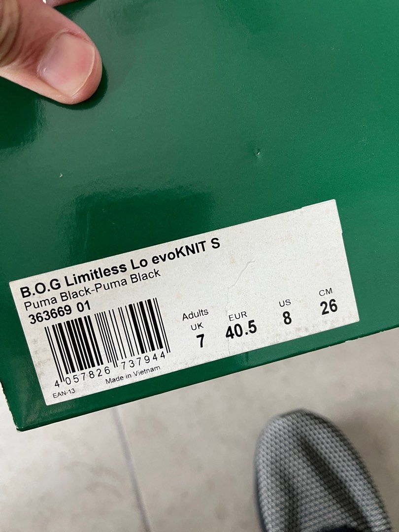 Puma Limitless Evoknit US Size 8 Men s Fashion Footwear