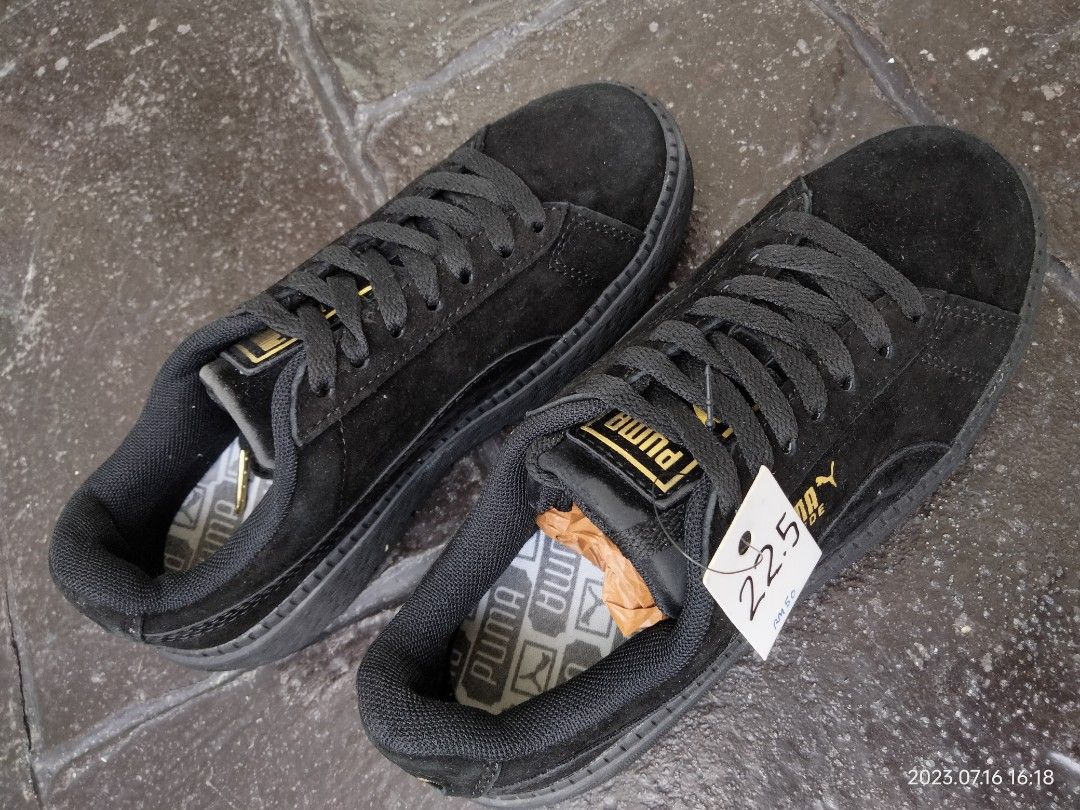 Puma full black deals