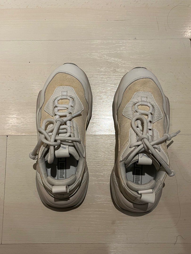 puma thunder spectra white