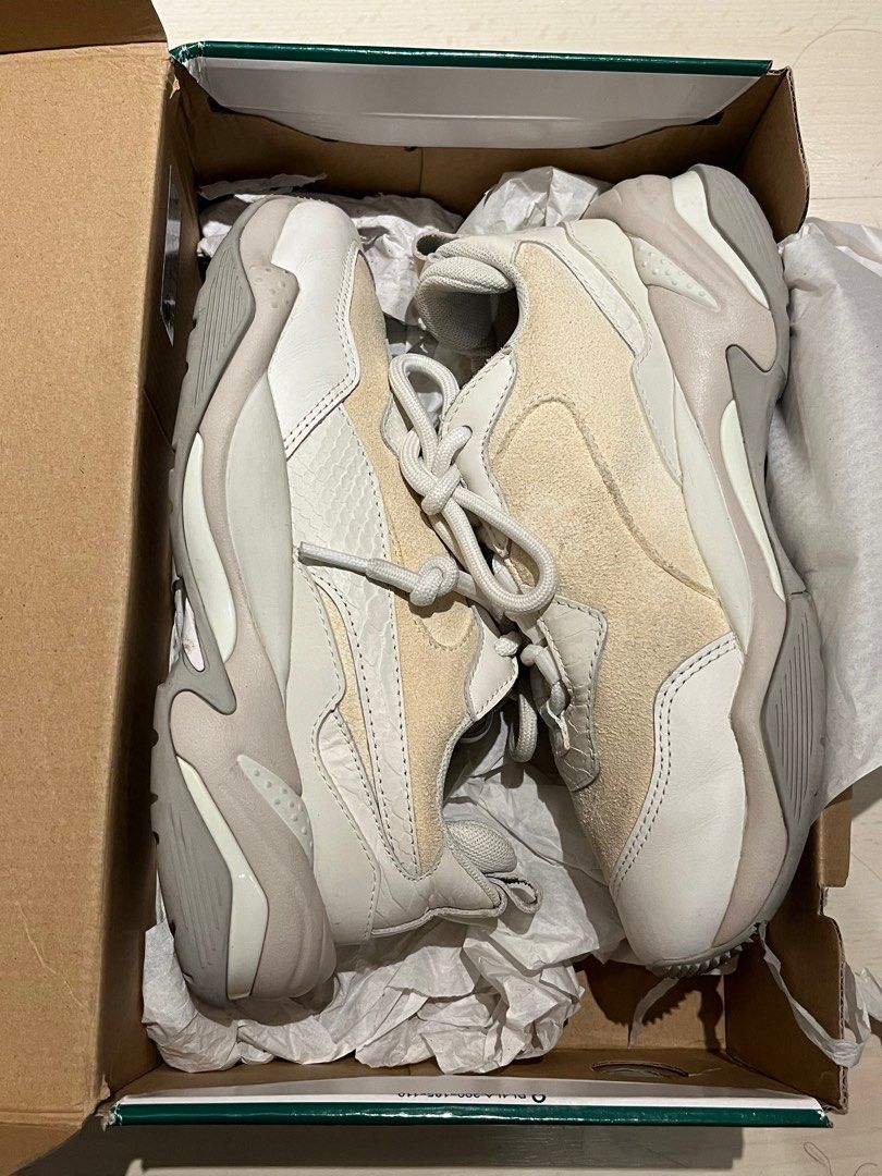 Puma Thunder Spectra White Women s Fashion Footwear Sneakers on Carousell