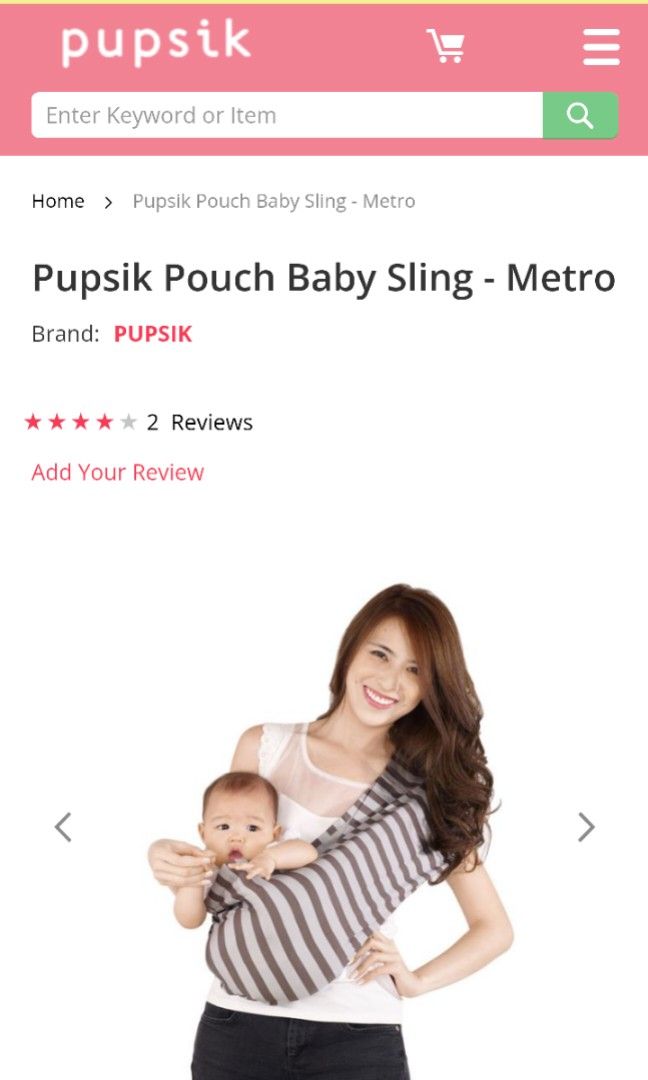 Pupsik pouch carrier S size