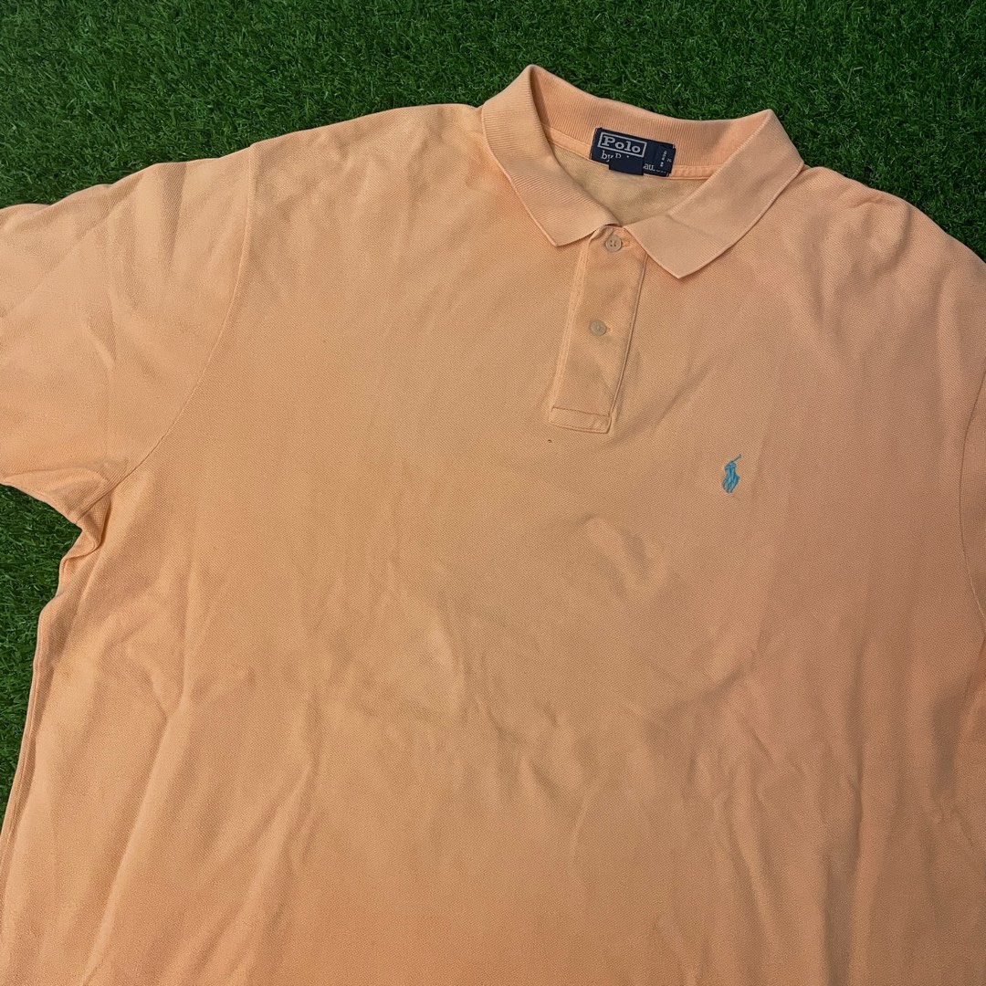 Peach polo ralph lauren shirt top