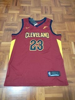 Authentic Cleveland Cavaliers #23 LeBron James 2017-2018 NBA