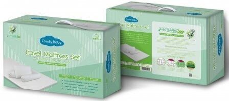 Comfy baby travel mattress set new arrivals