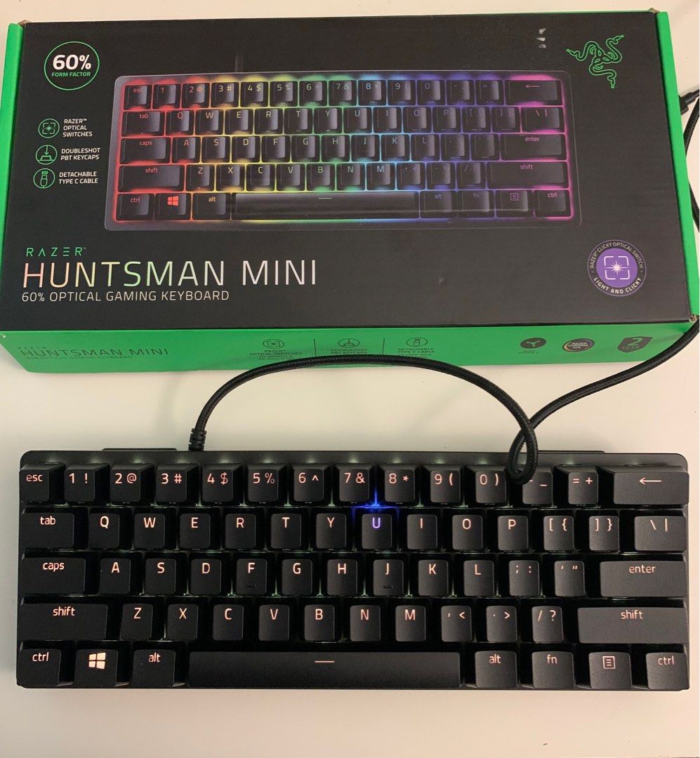 Razer Huntsman Mini +Keycap upgrade set