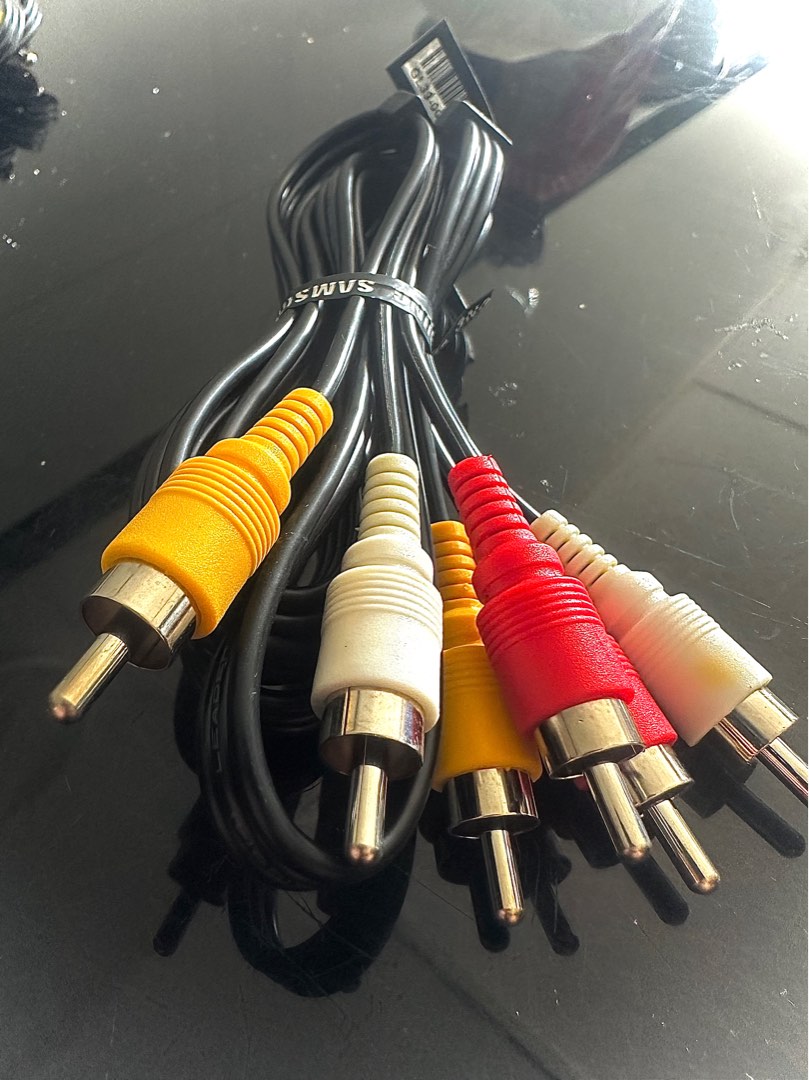 RCA cable/connector, TV & Home Appliances, TV & Entertainment, TV Parts & Accessories on Carousell