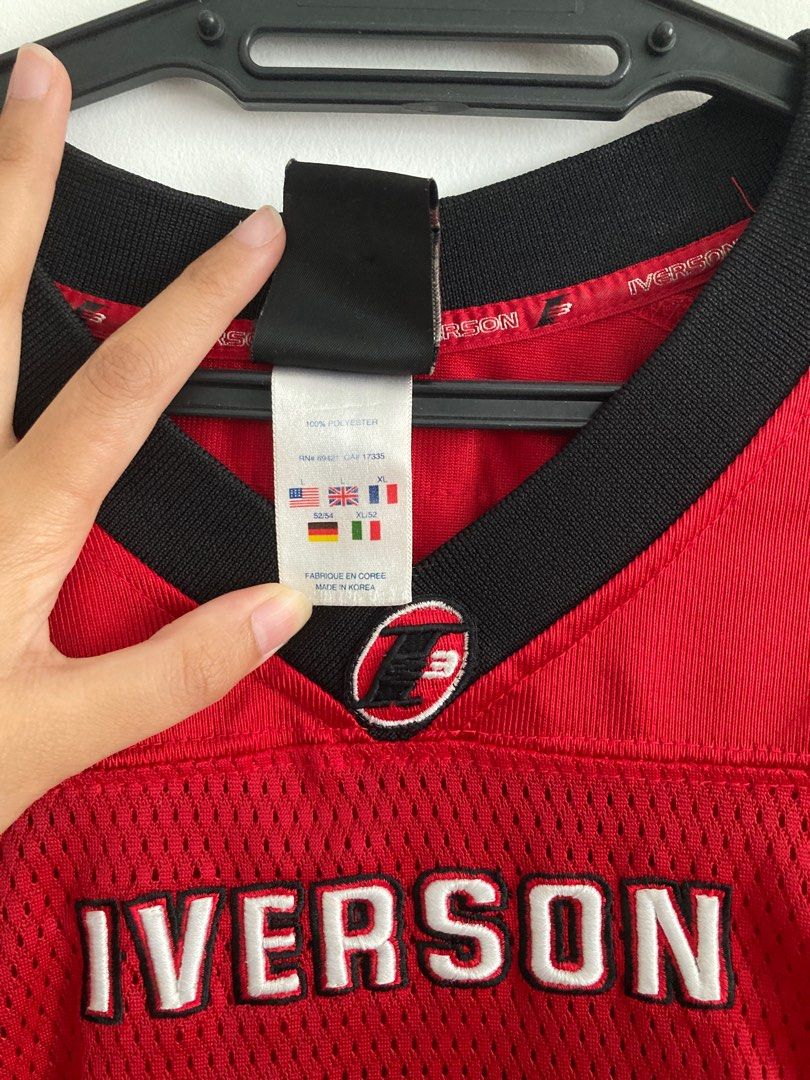 Reebok iverson jersey store