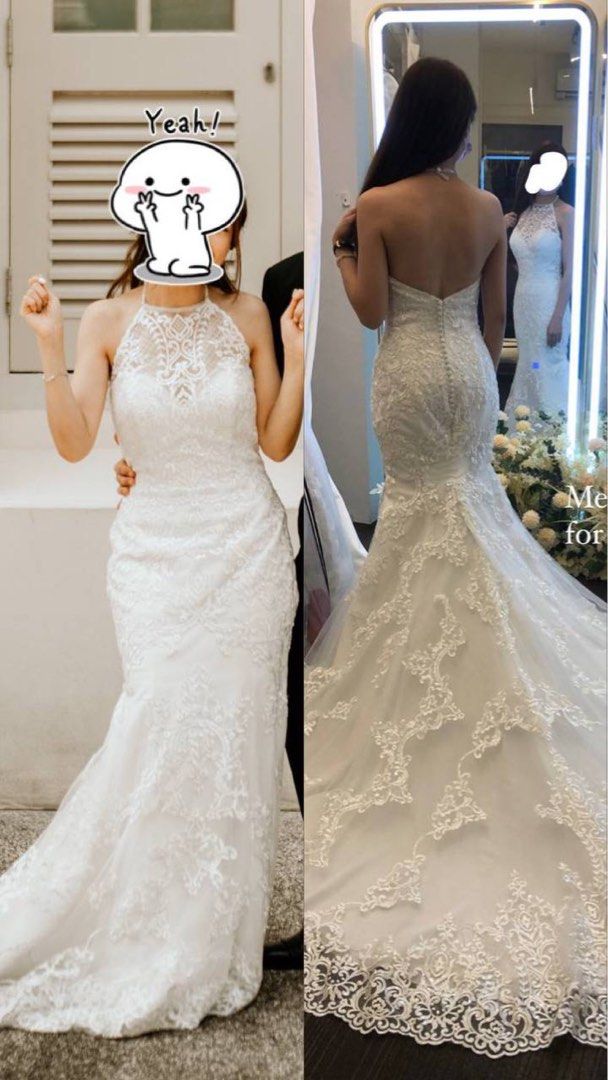 RENTAL MERMAID LACE WEDDING GOWN Women s Fashion Dresses Sets