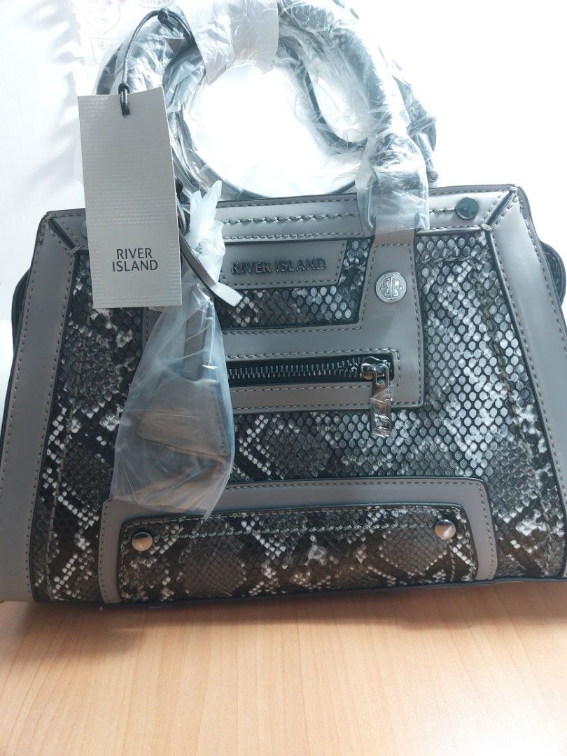 River island snakeskin bag on sale