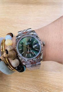 Rolex Oyster Perpetual Datejust Green Dial