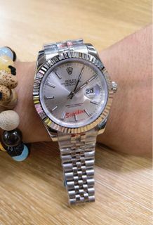 Rolex Oyster Perpetual Datejust Silver Dial