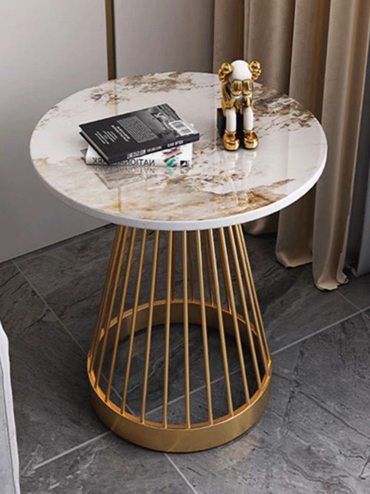 Round Marble Side Table main image 1