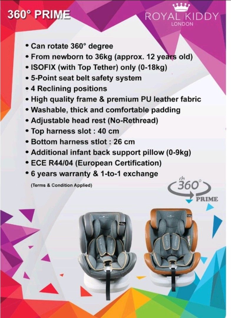Car seat royal kiddy Clearance
