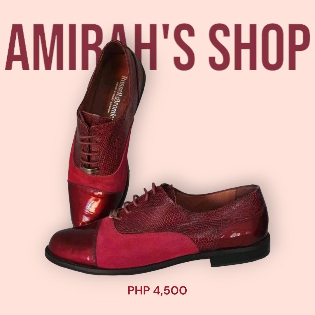 Russell Bromley Leather Abercrombie Brogues Loafer made from