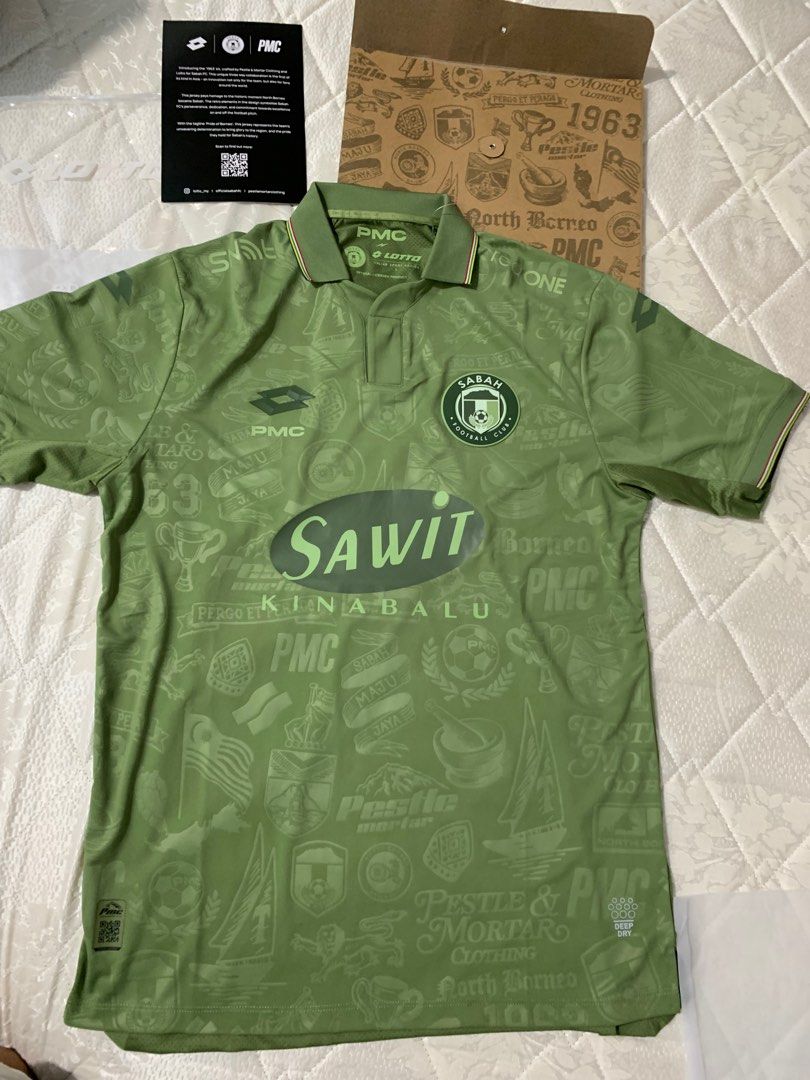 Sabah FC X PMC JERSEY 2022, Men's Fashion, Activewear on Carousell