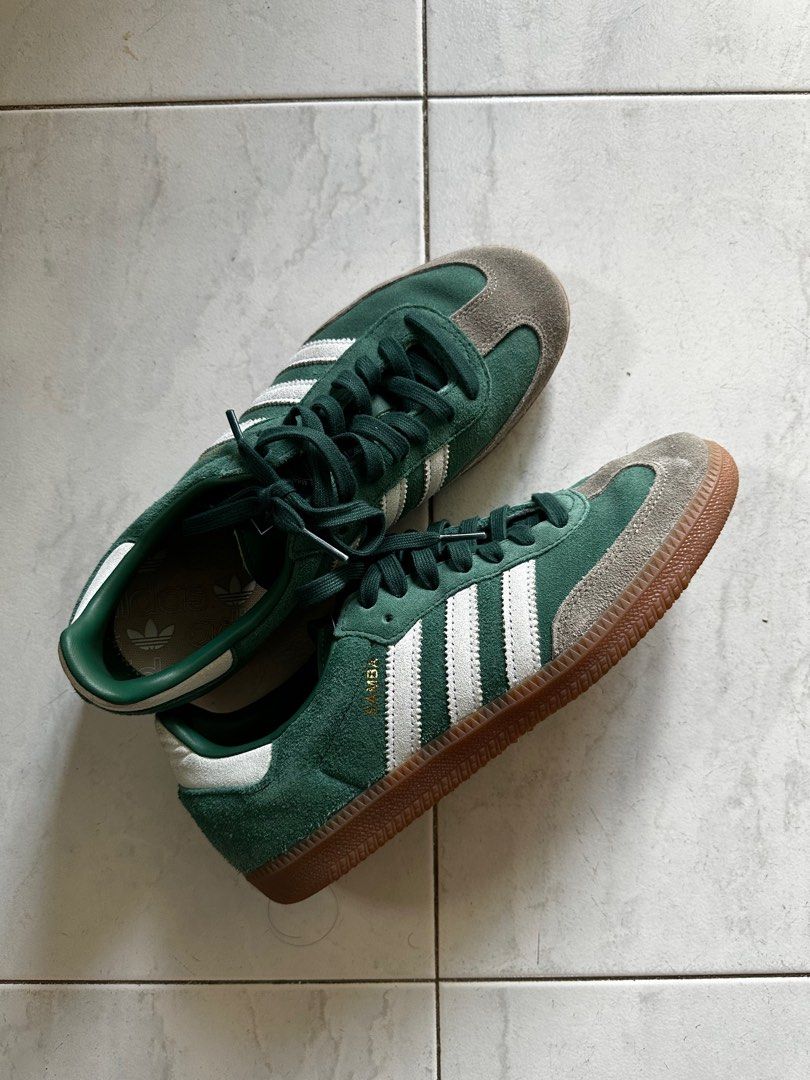 SAMBA OG COLLEGIATE GREEN, Men's Fashion, Footwear, Sneakers on Carousell