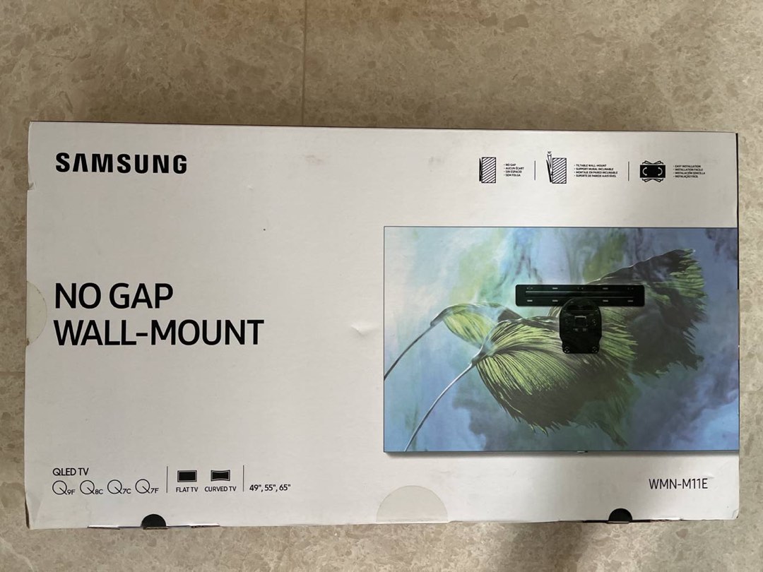 Samsung No gap wall mount TV Home Appliances TV Entertainment