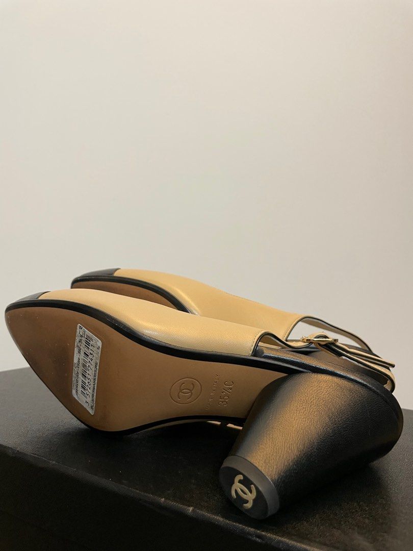 Chanel slingback second discount hand