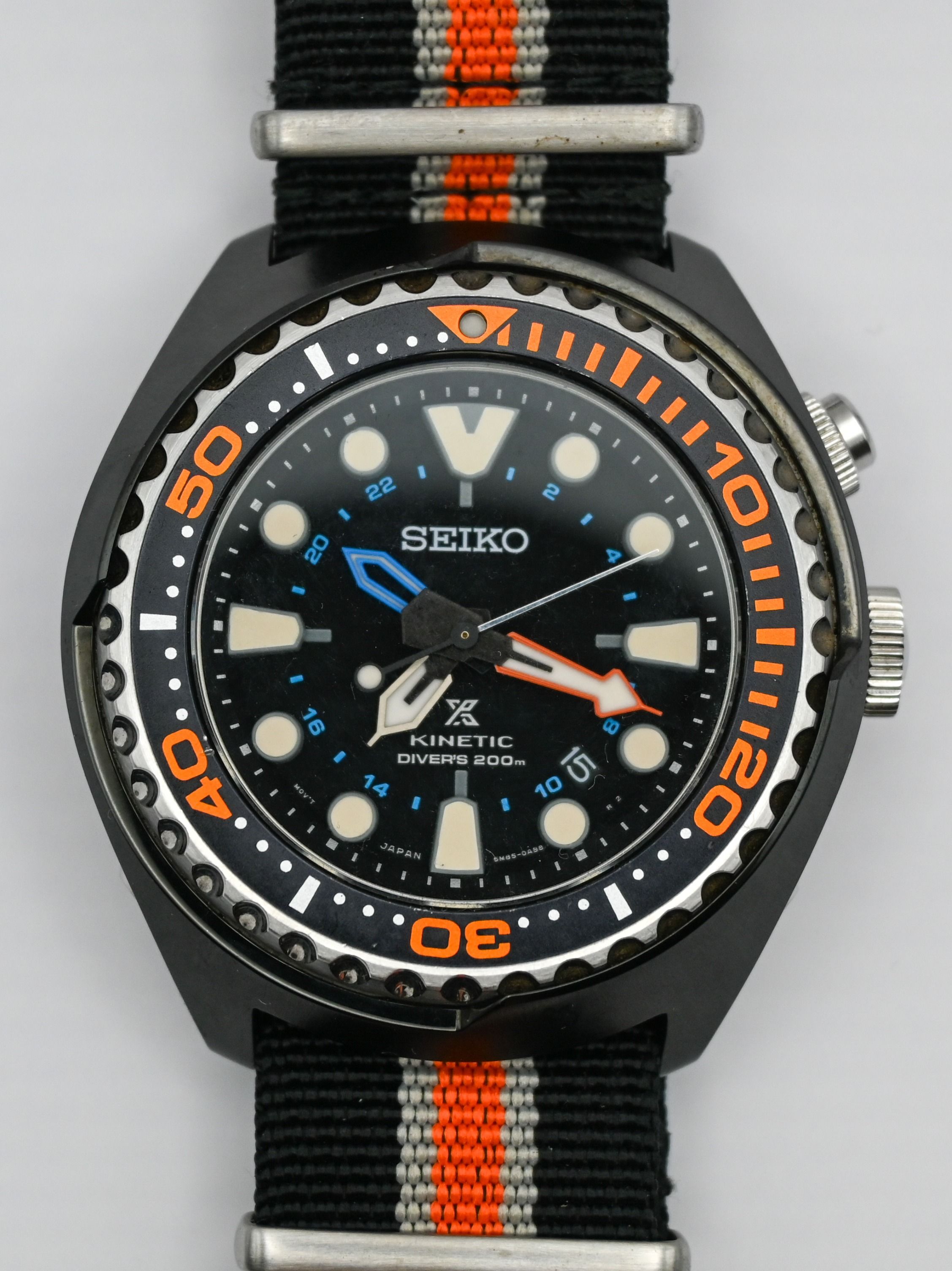 Seiko Prospex Kinetic GMT Scuba Diver Watches SUN023P1 Luxury