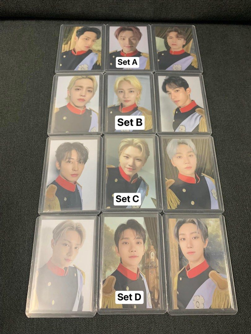 SVT CAFE in SEOUL TRAY&TABLE MAT SET Seventeen Cafe in Seoul tray