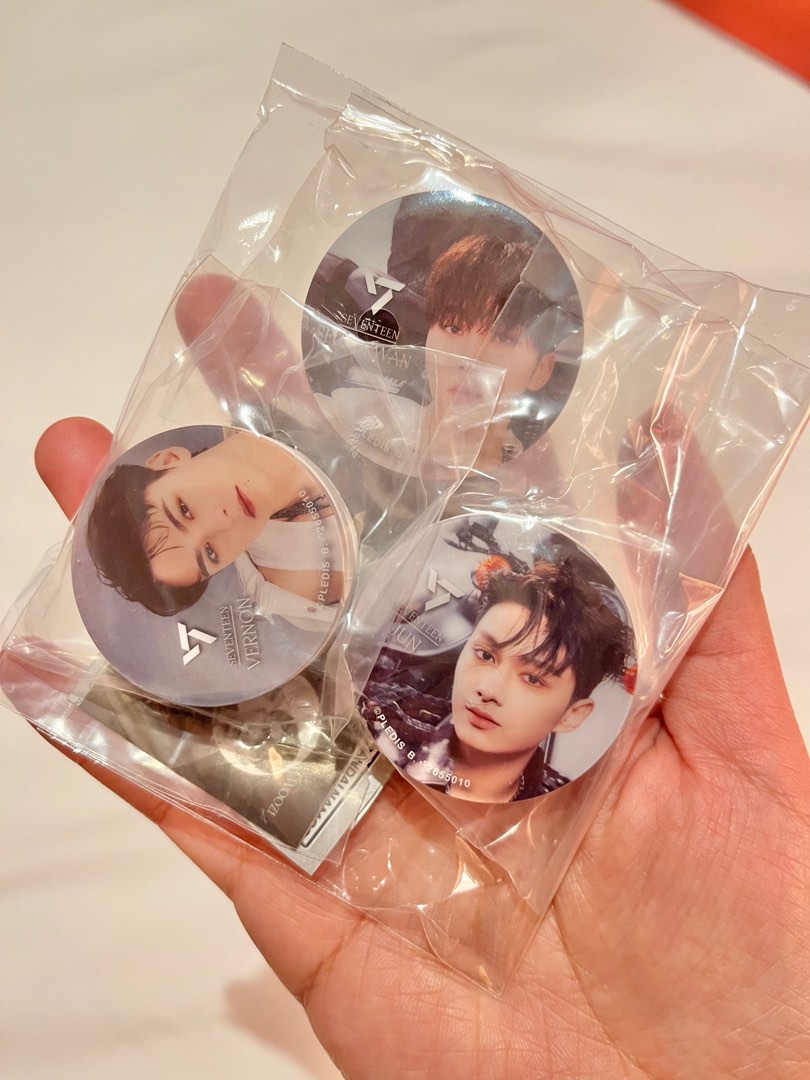 SEVENTEEN POP SOCKET SET Japan limited on Carousell