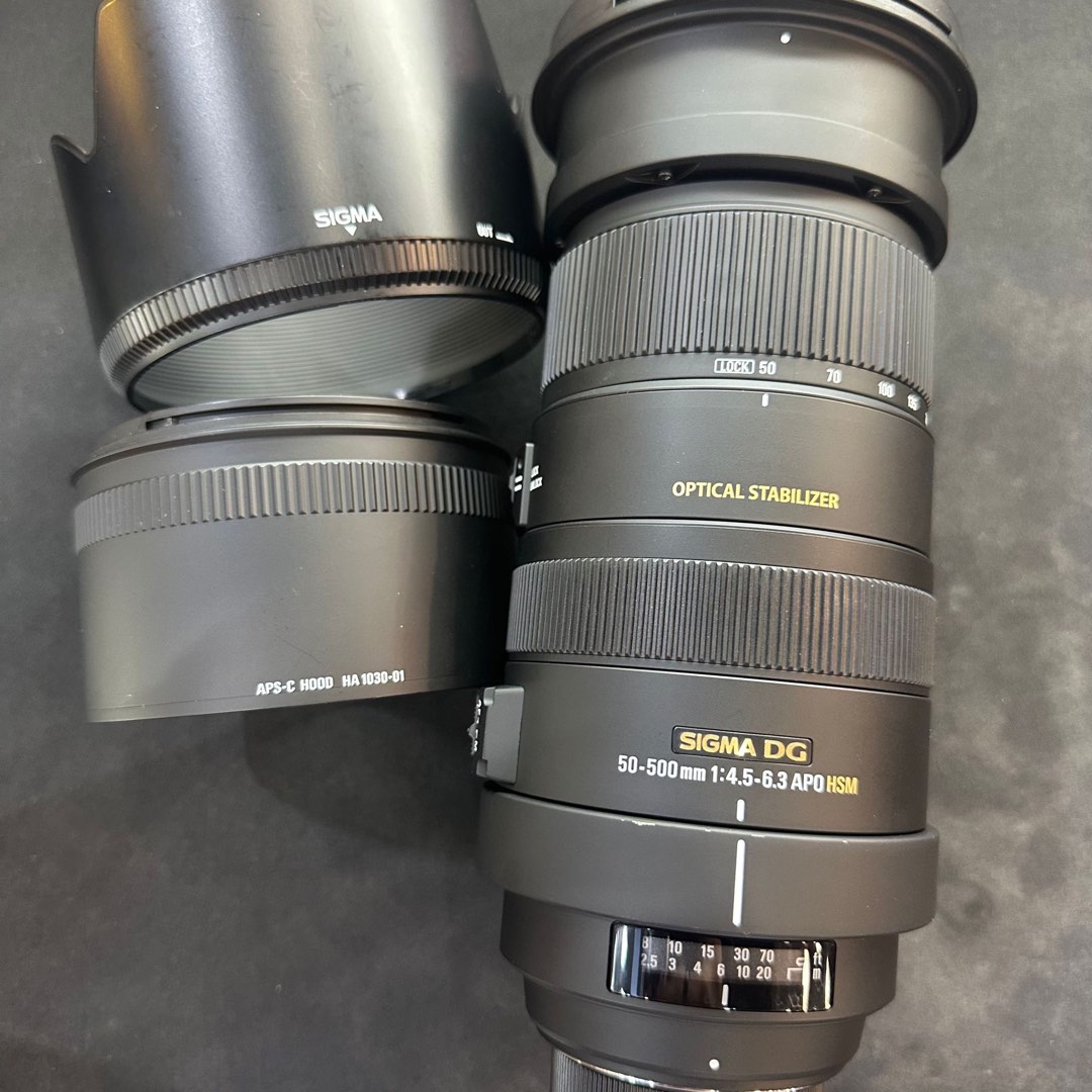 SIGMA 50-500mm F4.5-6.3 APO DG OS Canon用-