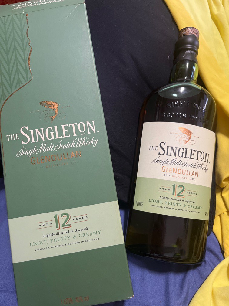 Singleton 12 Years, Food & Drinks, Alcoholic Beverages on Carousell
