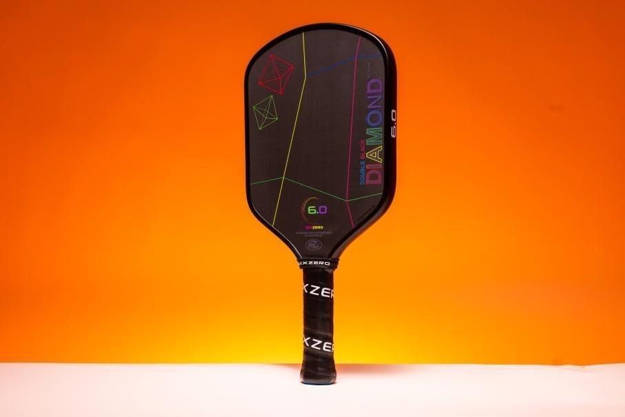 Sixzero Pickleball Double Black Diamond 16mm Rainbow (limited edition