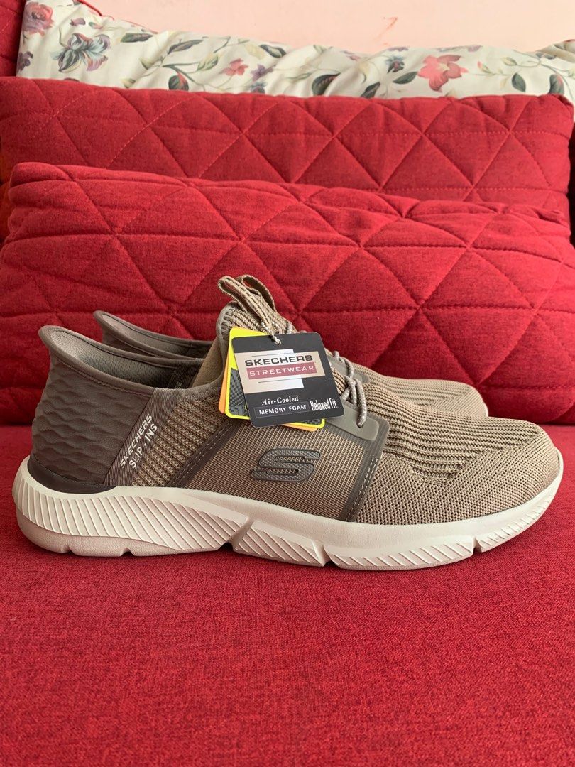 Skechers hotsell taupe sneakers
