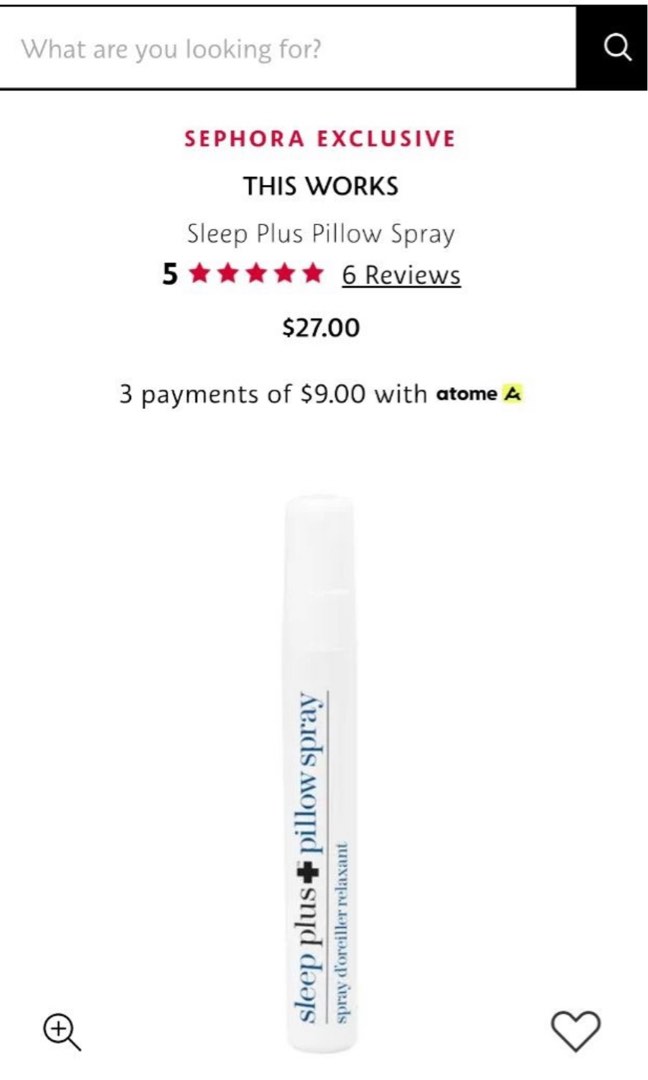 sleep plus pillow spray, Beauty & Personal Care, Bath & Body, Body Care