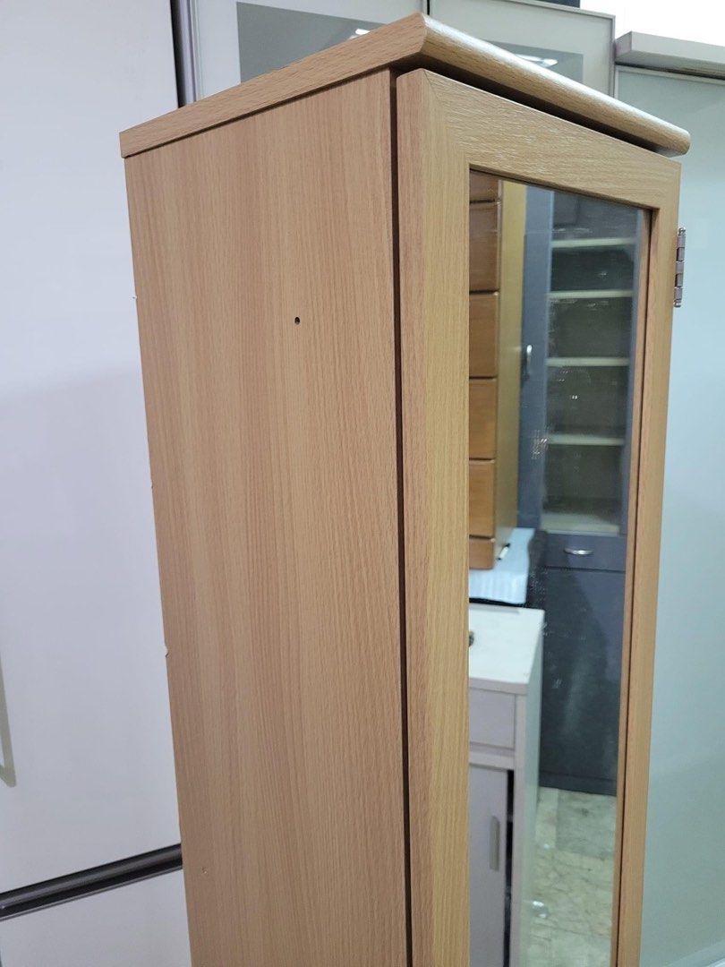 Slim cabinet w/ mirror Japan surplus (Category: Shelves, Cabinets & Racks) located in Manila. Submitted by Hezcki (Listing ID 1243297568, Image 3). Description: .