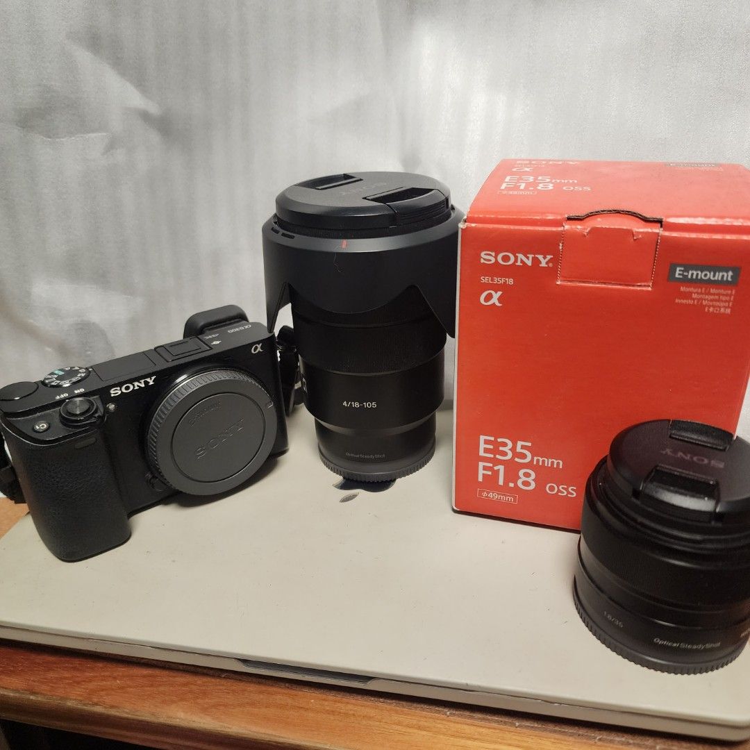 Sony A6300 Alpha E35 18-105, Photography, Cameras on Carousell