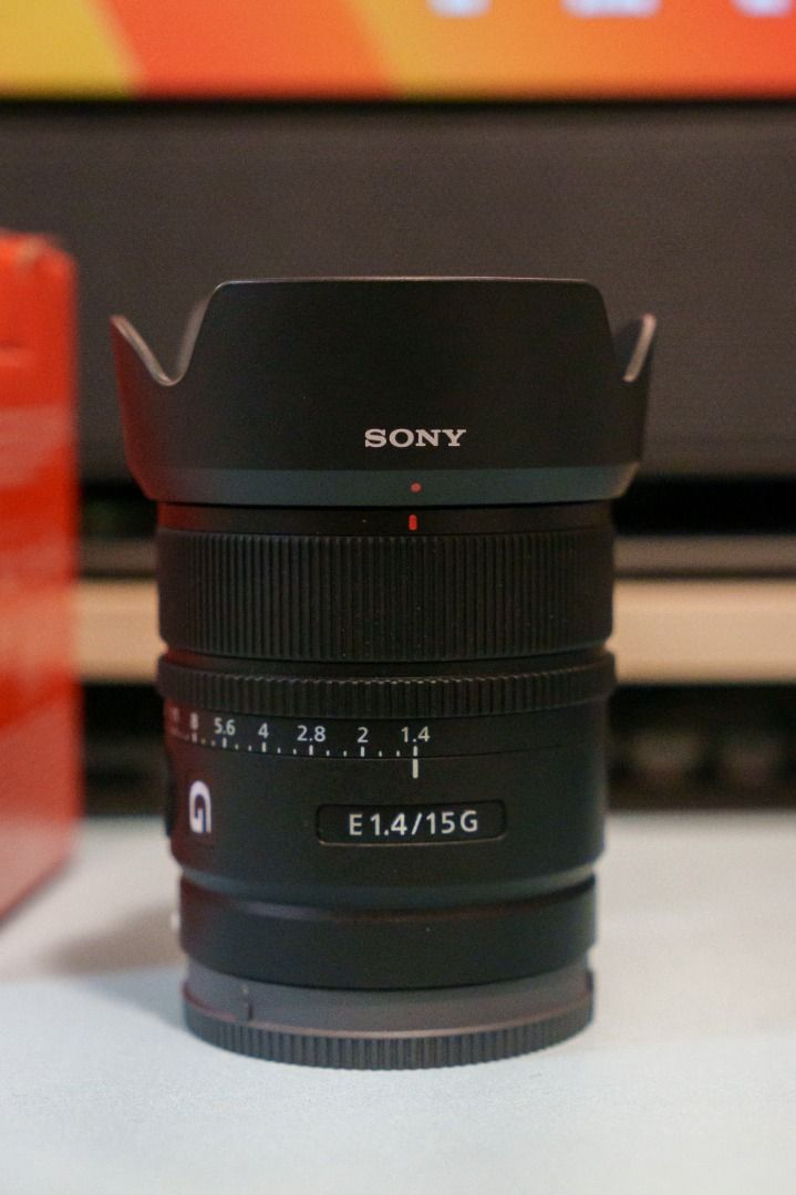 二手/行貨】Sony E 15mm F1.4 G(SEL15F14G), 攝影器材, 鏡頭及