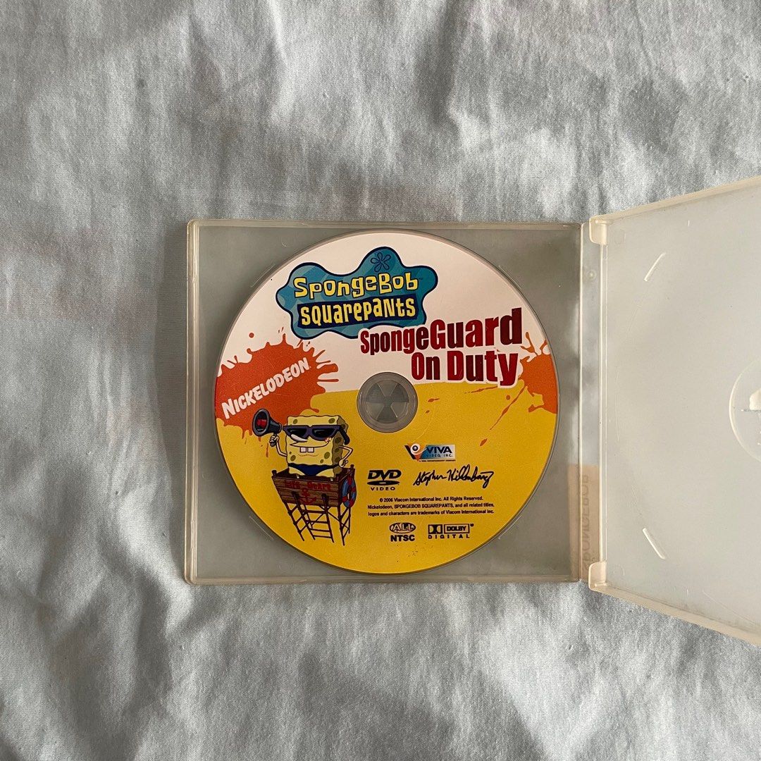 SpongeBob SpongeGuard On Duty CD on Carousell