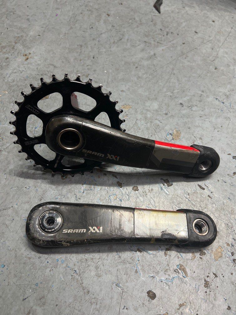 Sram XX1 GXP carbon crankset with 32t DMR chainring