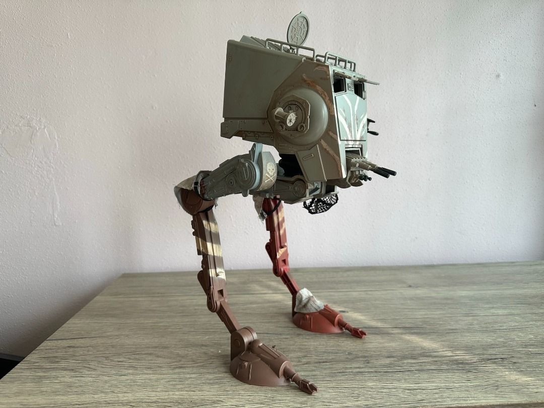 STAR WARS The Vintage Collection Mandalorian AT-ST Raider with Figure,  Hobbies  Toys, Toys  Games on Carousell