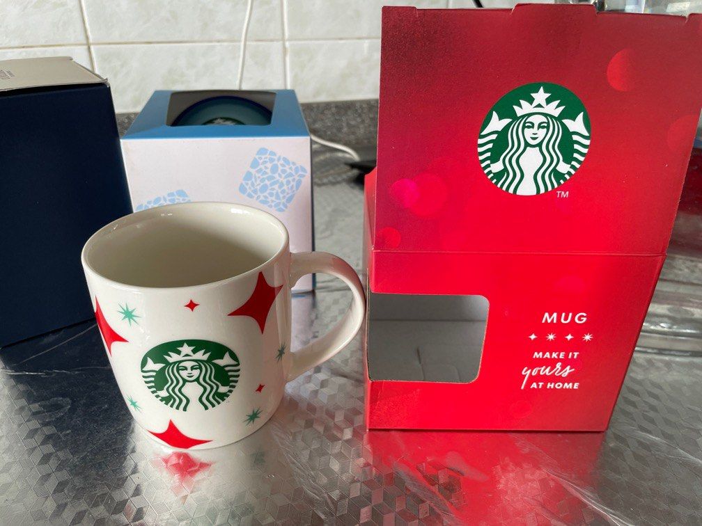 Starbucks Mugs Christmas edition, Furniture & Home Living, Kitchenware