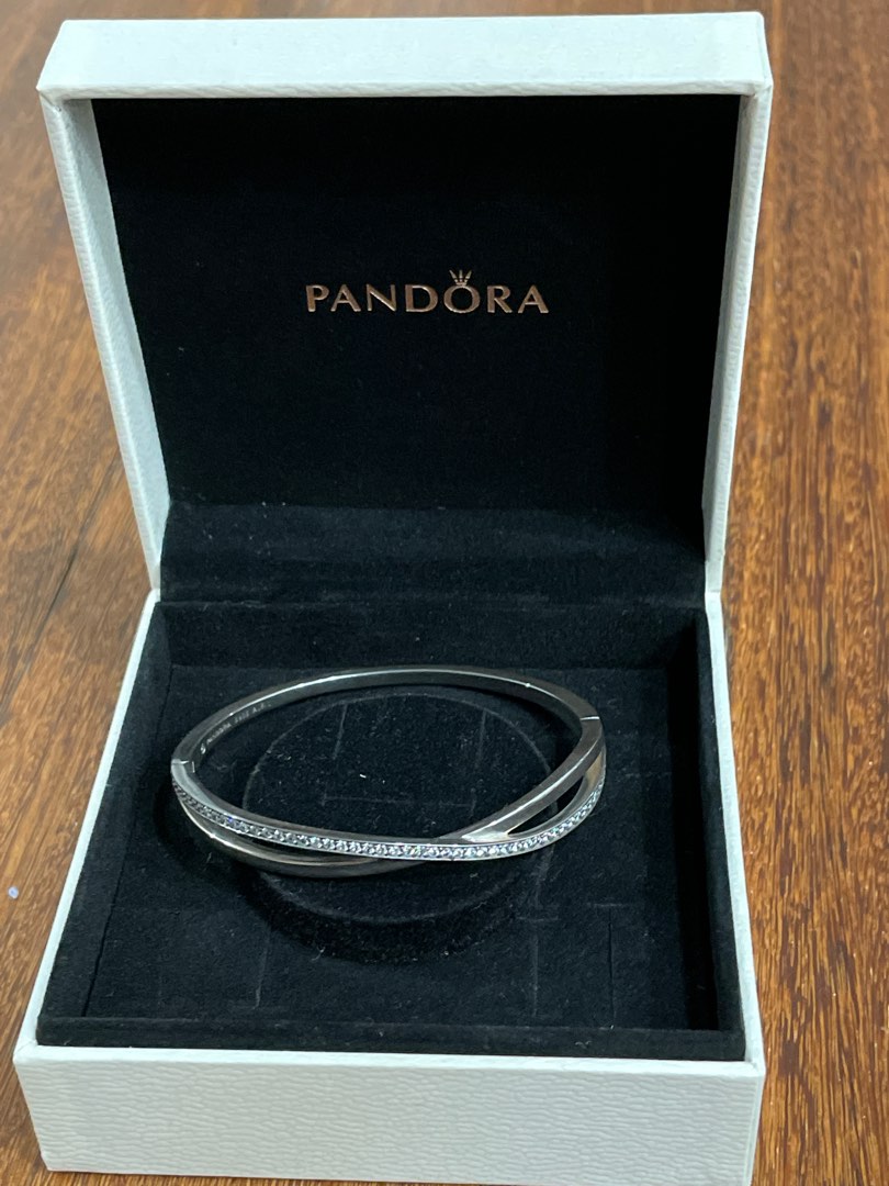 Entwined bangle clearance pandora