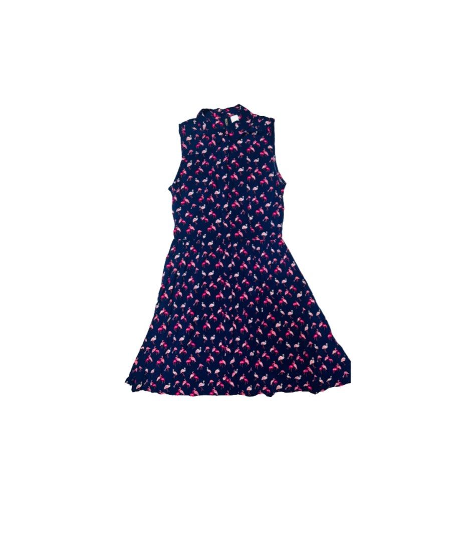 H&m flamingo dress discount