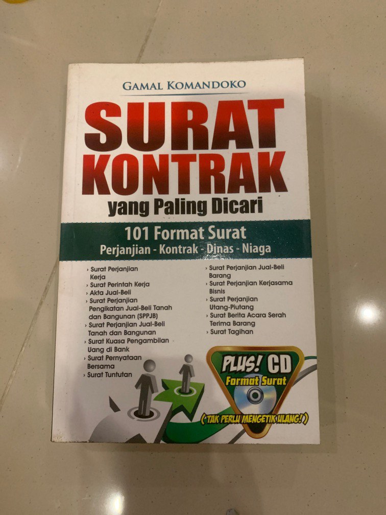 Surat Kontrak On Carousell