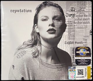 TAYLOR SWIFT - Reputation 2017 UNIVERAL MUSIC / EU EDITION CD + SLIPCASE - POP QUEEN (IMPORTED)