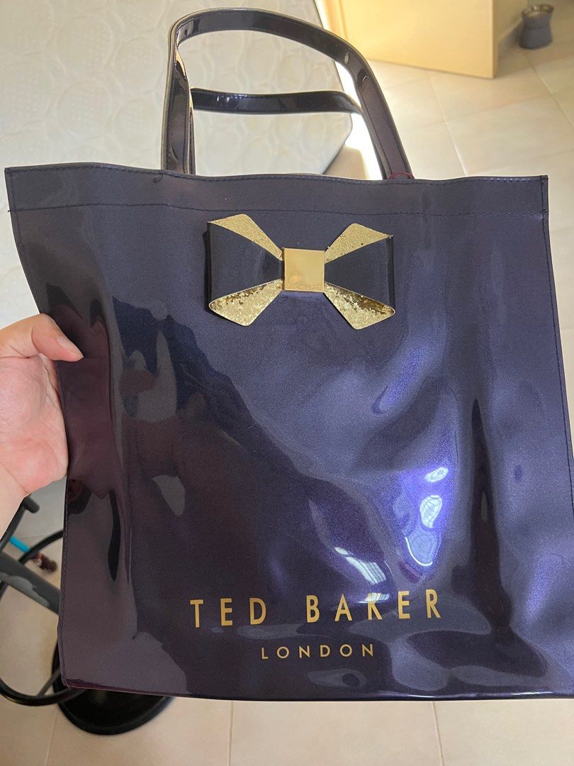 Purple ted baker store bag