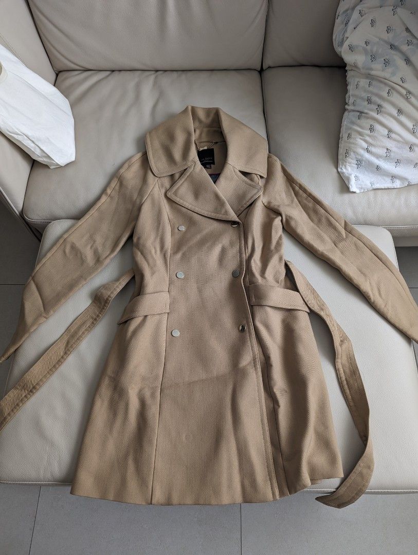 Ted Baker Trench Coat, Women's Fashion, Coats, Jackets and Outerwear on ...