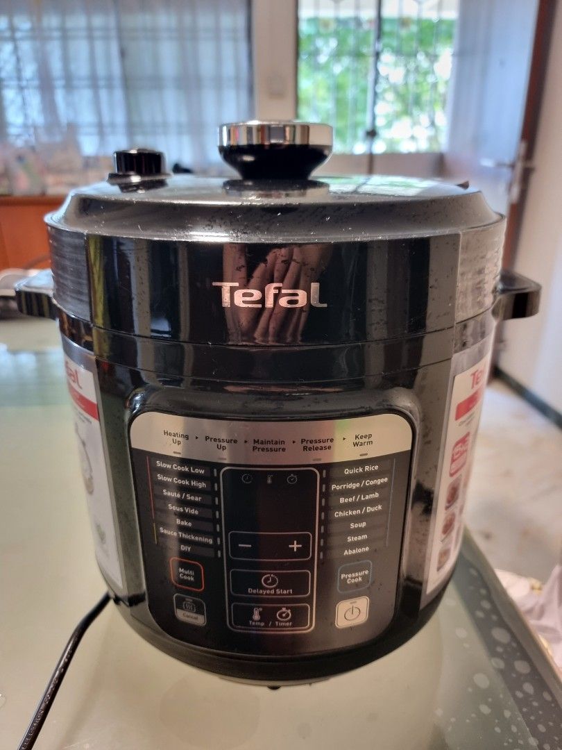 Tefal CY601 Home Chef Smart Electric Pressure and Multicooker 6L, TV