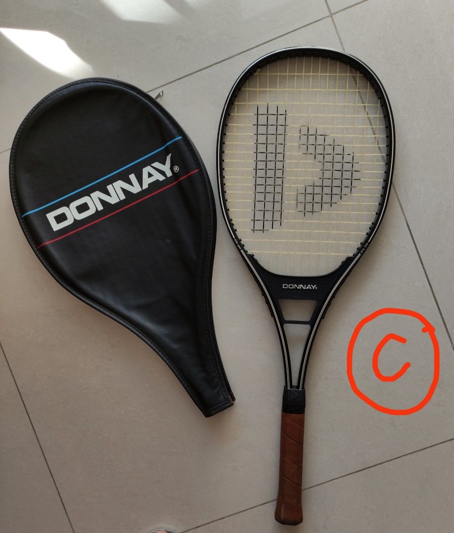 Donnay Tennis Racket, Sports Equipment, Sports & Games, Racket & Ball