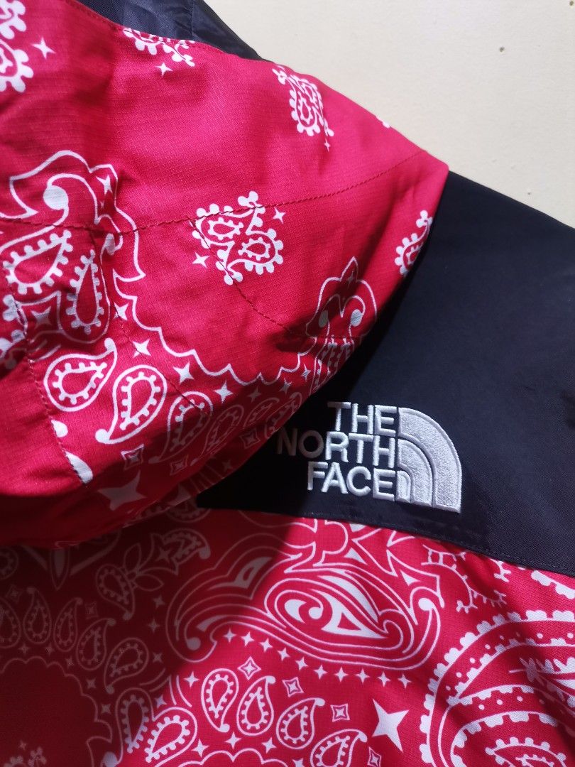Supreme bandana jacket red hot sale